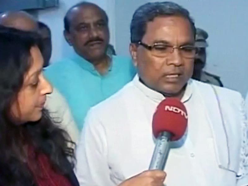 आईएएस की मौत की जांच सीबीआई को नहीं : सिद्धरमैया