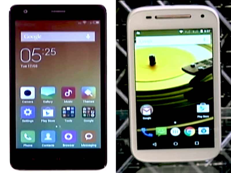 सेल गुरु : मोटो ई और रेड मी2 में कौन है बेहतर?