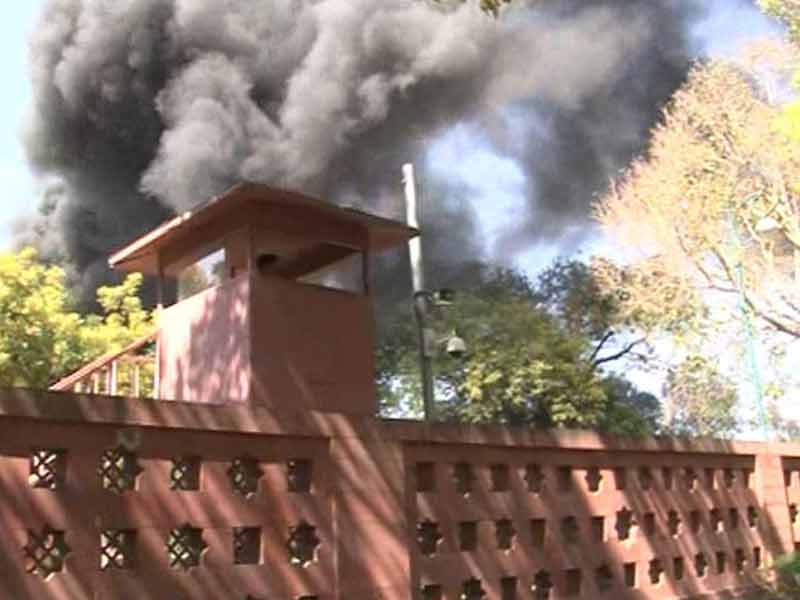 Massive Fire at Parliament Complex Brought Under Control