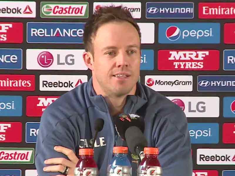 Video : World Cup 2015: South Africa 'Expecting the Unexpected' from New Zealand, says AB de Villiers