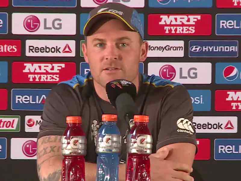 Video : World Cup 2015: New Zealand 'Can't Wait' for South Africa semi-final, Says Brendon McCullum
