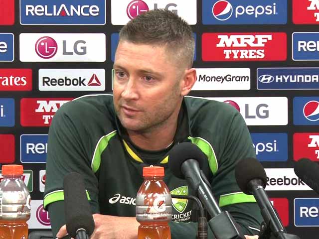 Video : India vs Australia World Cup 2015 Semis: Experience Matters in Big Games, Says Michael Clarke