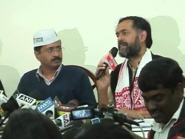 Video : In Crucial AAP Meet Today, a Decision Likely on Rebels Yogendra Yadav, Prashant Bhushan