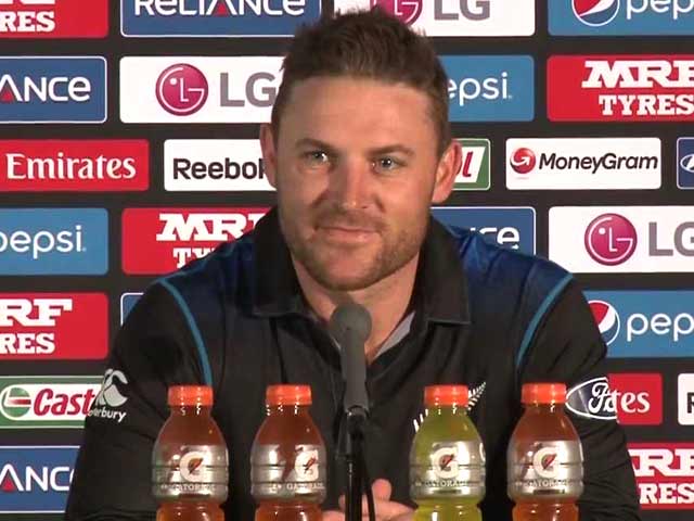 Video : To Give us a 50-50 Chance to Win a cricket World Cup is Amazing: Brendon McCullum