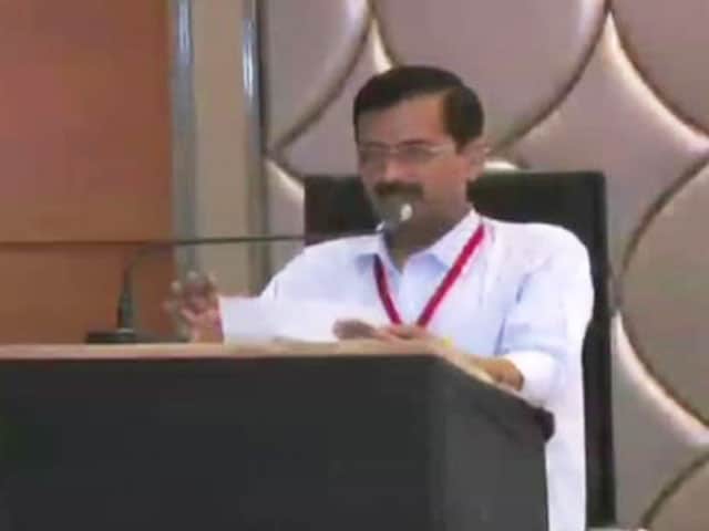 Video : AAP Releases Video of Arvind Kejriwal's Speech at Controversial Party Meet
