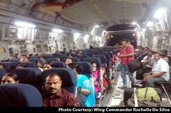Over 350 Indians Arrive Home After Dramatic Rescue From Yemen Over 350 Indians Arrive Home After Dramatic Rescue From Yemen