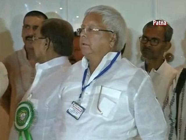 Video : Janata Parivar Merger Almost Done, Formal Announcement Soon, Says Lalu Yadav