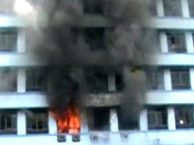 Large Fire in Kolkata at Building Which Has Government Offices