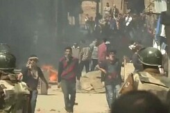 Protests in Srinagar Over Plan for 'Townships' for Kashmiri Pandits Protests in Srinagar Over Plan for 'Townships' for Kashmiri Pandits