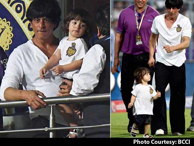 AbRam Has Learnt to Say KKR: Shah Rukh Khan