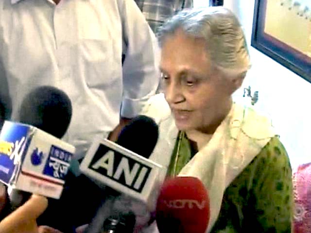 Video : Was Misquoted, Says Sheila Dikshit, Denies Rahul Gandhi Criticism