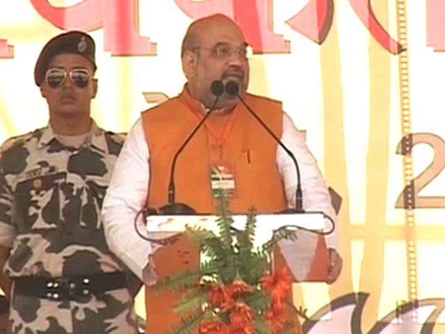 Video : 'Zero Plus Zero is Zero': Amit Shah's Dig at Lalu, Nitish in Bihar