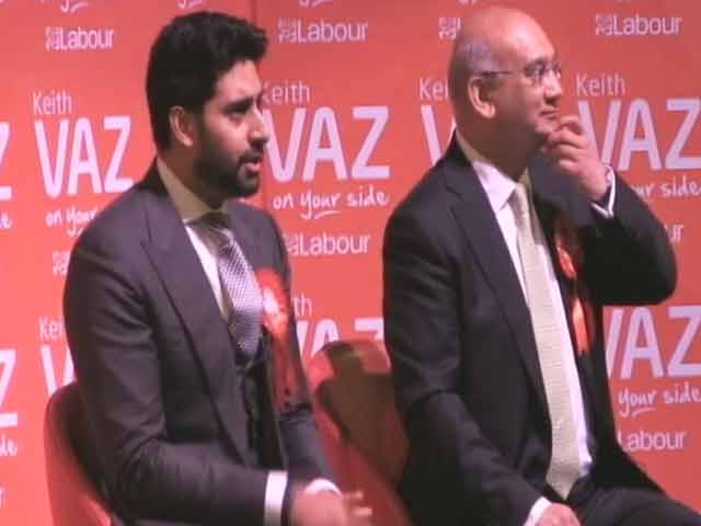 लंदन में कीथ वाज़ के प्रचार में उतरे अभिषेक