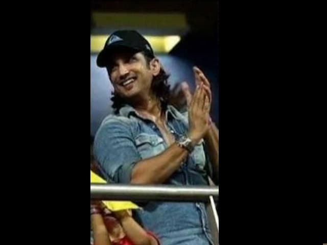 Video : Sushant Singh Rajput Attends IPL for MS Dhoni Biopic