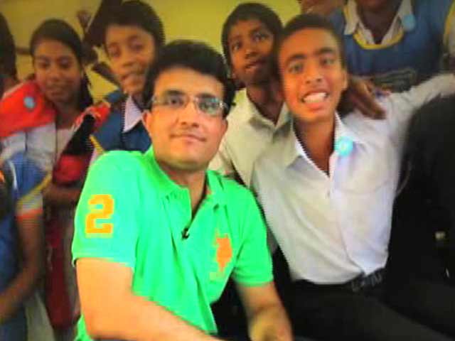 Video : Sourav Ganguly Talks About the Impact of Support My School Campaign