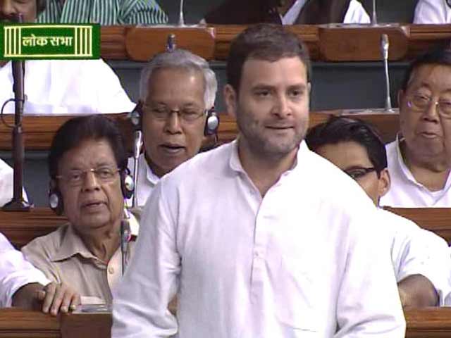 'Government Wants to Carve Out Net for Corporates,' Says Rahul Gandhi