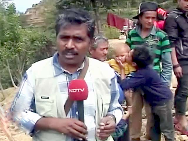 ‘नौगांव-कोइराला गांव पहुंचने वाला पहला चैनल बना एनडीटीवी'