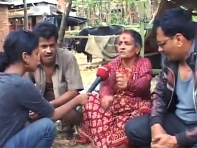 नेपाल में तबाही का ख़ौफ़नाक मंज़र