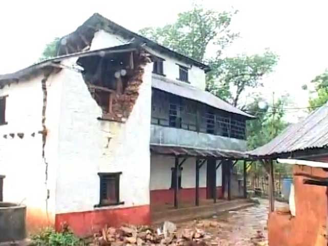 भूकंप का केंद्र रहे लुमजुम के करीब पहुंची NDTV की टीम