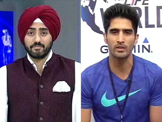 Video : Floyd Mayweather Jr is the Real Champion: Vijender Singh