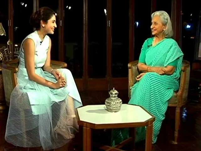 Video : Anushka Interviews Legendary Waheeda Rehman for NDTV