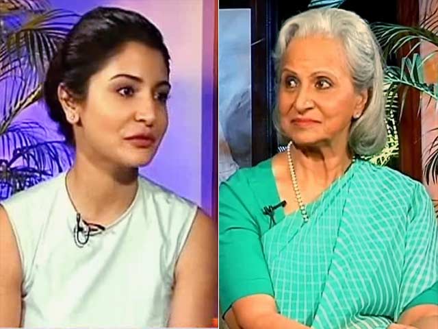 अनुष्का शर्मा ने एनडीटीवी के लिए लिया वहीदा रहमान का इंटरव्यू