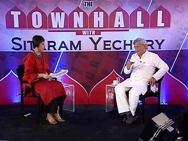BJP in Power Thanks To Congress; No Chance of Allying With Them Again: #TownHallWithYechury