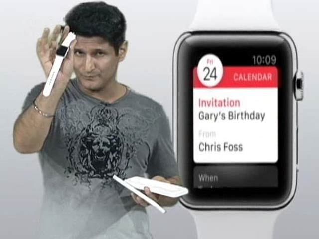 NDTV's Rajiv Makhni Demos the Apple Watch for You