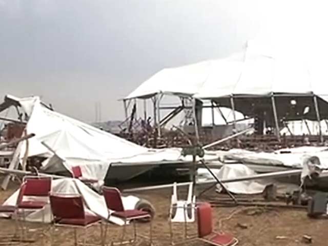 नेशनल रिपोर्टर : आंधी ने रद्द कराया पीएम मोदी का रायपुर दौरा