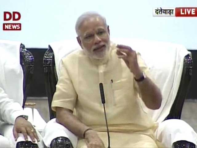 Video : Life Shouldn't Be Judged Through Prism of Success or Failure: PM Modi in Dantewada