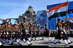 Indian Army Men Attract all Eyes During Russian Victory Day Indian Army Men Attract all Eyes During Russian Victory Day