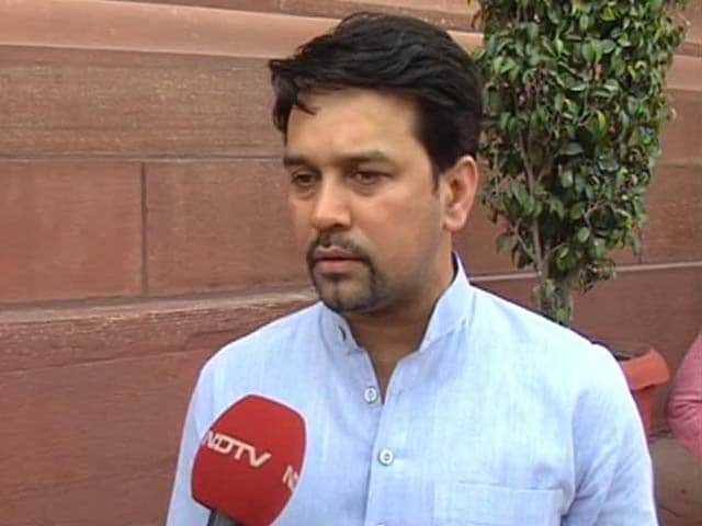 Video : India May Host Pakistan at Home, Says BCCI Secretary Anurag Thakur