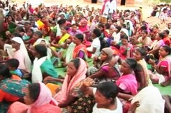 Tribals in Chhattisgarh Protest Against Steel Plant Announced by PM Narendra Modi Tribals in Chhattisgarh Protest Against Steel Plant Announced by PM Narendra Modi