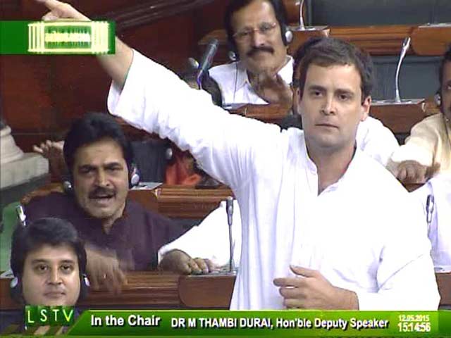 Government Has 'Murdered' Land Laws: Rahul Gandhi's Dramatic Comments in Parliament