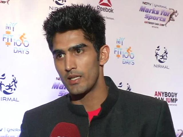 Vijender Singh: Being Fit and Healthy is a Priority