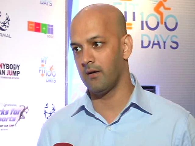 Viren Rasquinha Joins the 100 Days Fitness Challenge