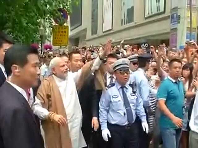 शी चिनफिंग के गृहनगर शियान में पीएम नरेंद्र मोदी