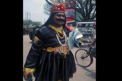In This City, Yamraj, God of Death, Doubles Up as Traffic Cop In This City, Yamraj, God of Death, Doubles Up as Traffic Cop