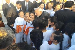 After Tai Chi at Temple of Heaven, it was Selfie Time for PM Modi After Tai Chi at Temple of Heaven, it was Selfie Time for PM Modi