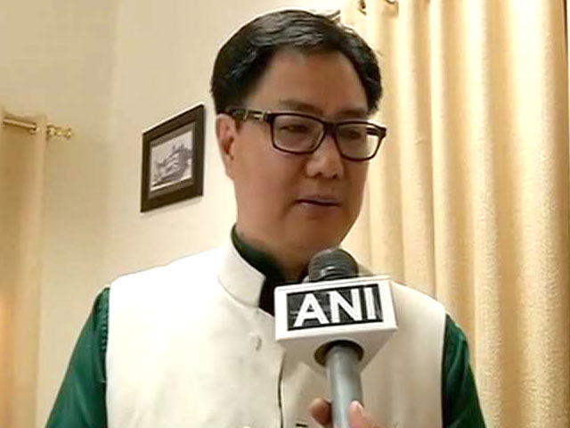 Video : Union Minister Kiren Rijiju Slams Kejriwal for 'Character Assassination' as Row Over Officer's Appointment Intensifies