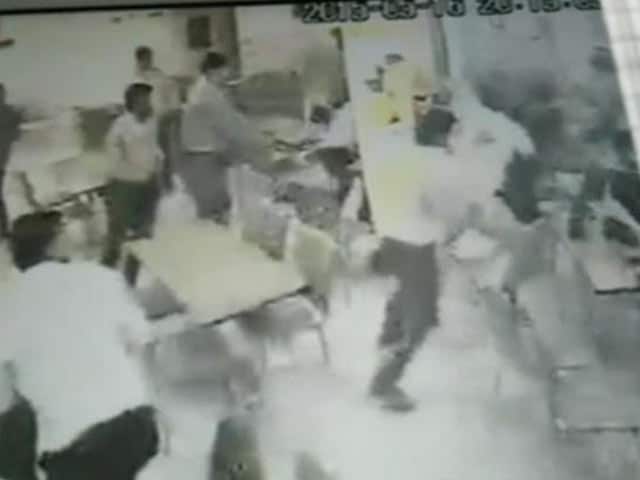 CCTV Footage of Suspect Shot At Popular Delhi Restaurant Sagar Ratna