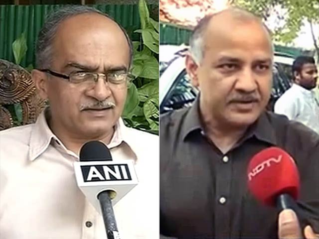 पिछली सरकारों ने सरेंडर कर रखा था : सिसोदिया