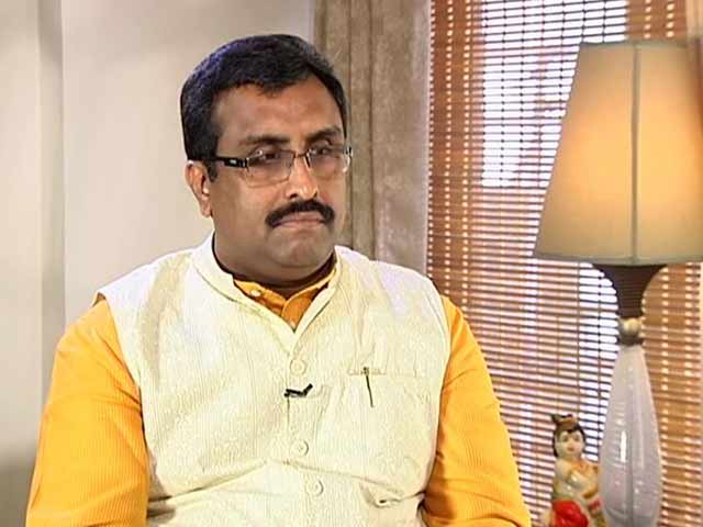 Video : 'Rahul's Whole Family Wears Suit-Boot': BJP's Ram Madhav to NDTV
