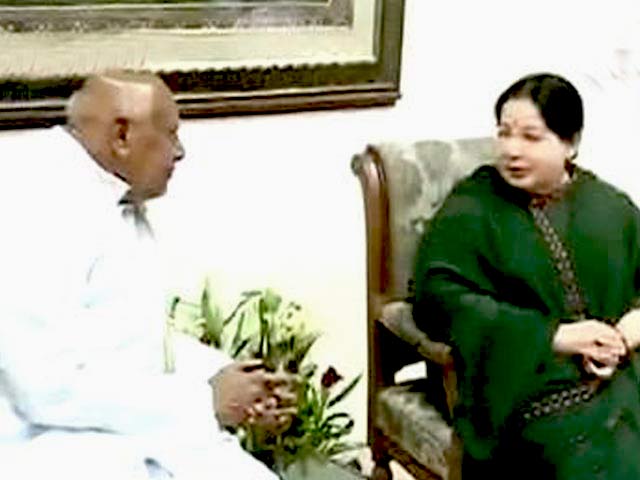 Jayalalithaa to be Sworn-In as Tamil Nadu Chief Minister at 11 AM Tomorrow