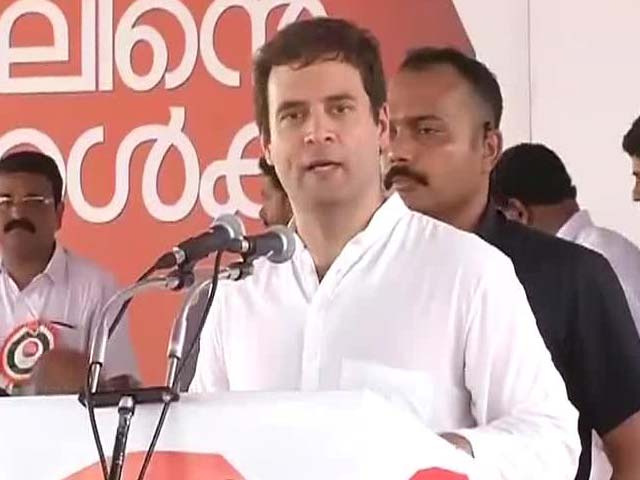 Video : Rahul Gandhi Addresses Fishermen in Kerala's Thrissur