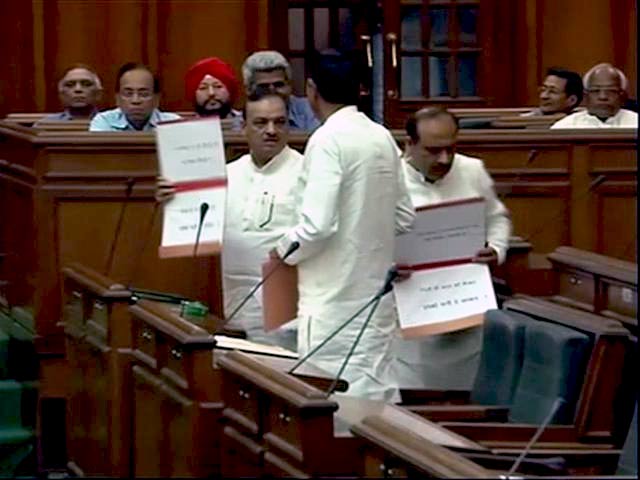 The Walk-Out That Wasn't: Trio of BJP Lawmakers Heads to Door, Then Reverses
