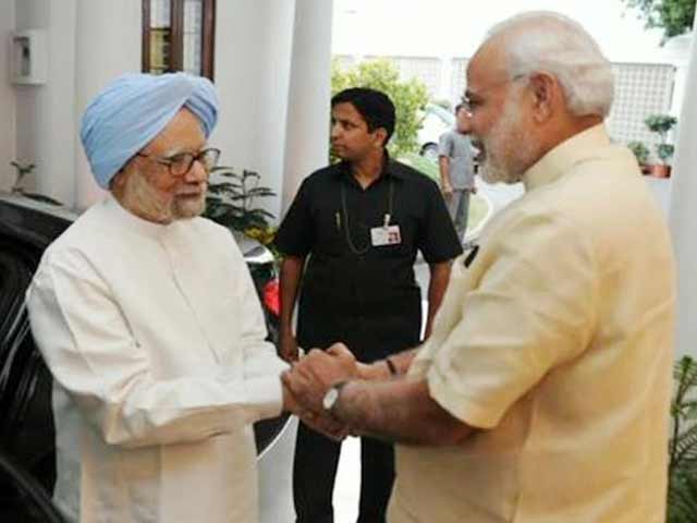 Video : 'Great Meeting With Manmohan Singh,' Tweets Prime Minister Narendra Modi, As His Party Attacks Ex-PM