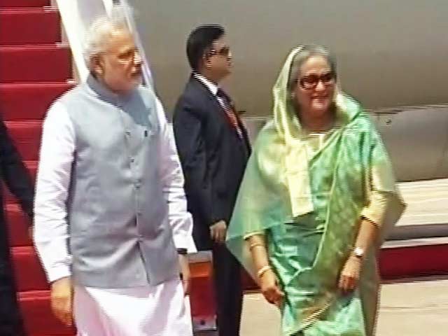 पीएम मोदी ने बांग्लादेश में शानदार स्वागत के लिए शेख हसीना का आभार जताया