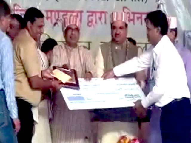 NDTV संवाददाता को मध्य प्रदेश सरकार का सम्मान