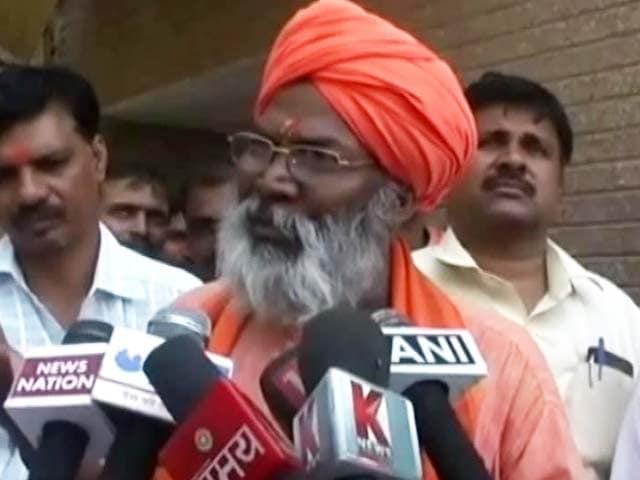 Video : 'Ram Temple Will Be Constructed Under BJP Rule,' Says Party Lawmaker Sakshi Maharaj